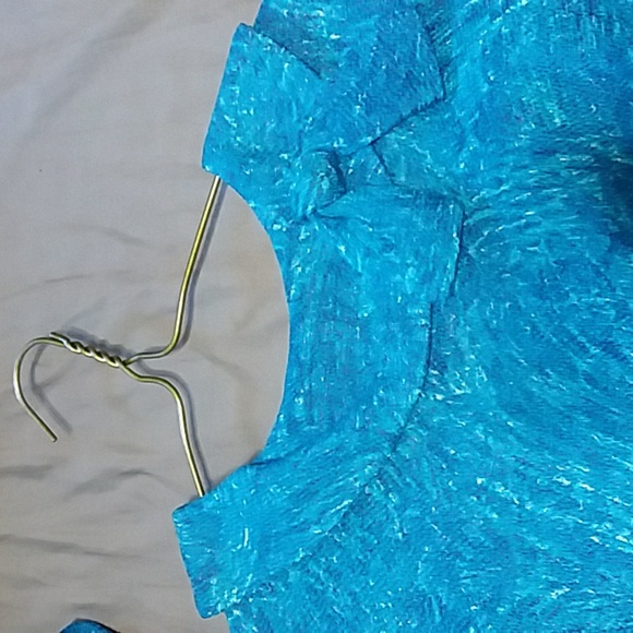 Vintage 60s Roseweb 2-Piece mod Dress Suit electric blue Size small ESTATE - Picture 12 of 15